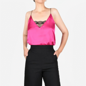 Lencera Seda Fucsia