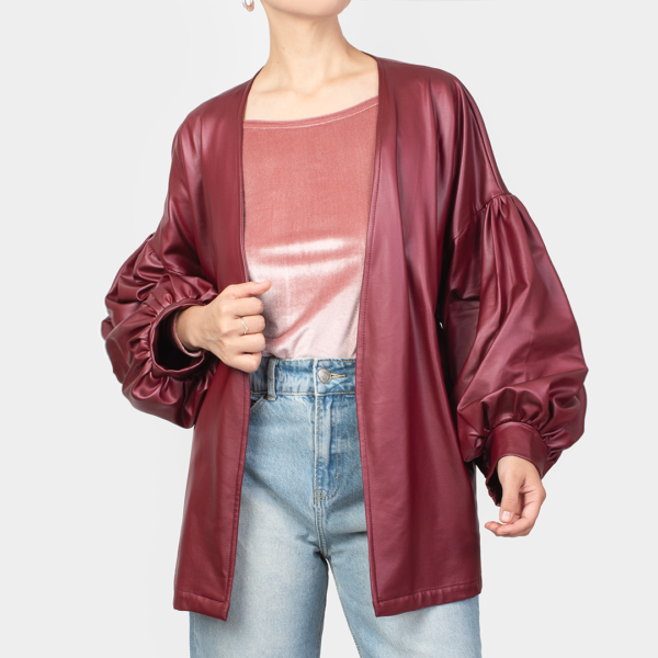 Chaquetón Greta Burdeo