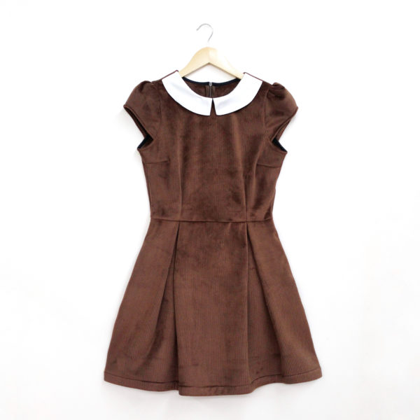 Vestido Bozza Cotelé Café (NUEVO)