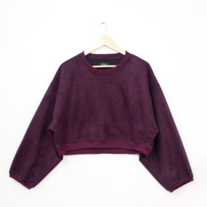 Polerón Suede Eco Uva (NUEVO)
