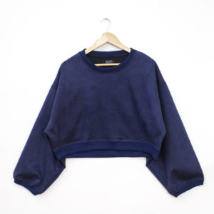 Polerón Suede Eco Azul (NUEVO)