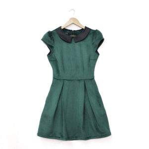 Vestido Bozza Cotelé Verde (NUEVO)