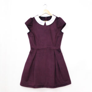 Vestido Bozza Cotelé Burdeo (NUEVO)
