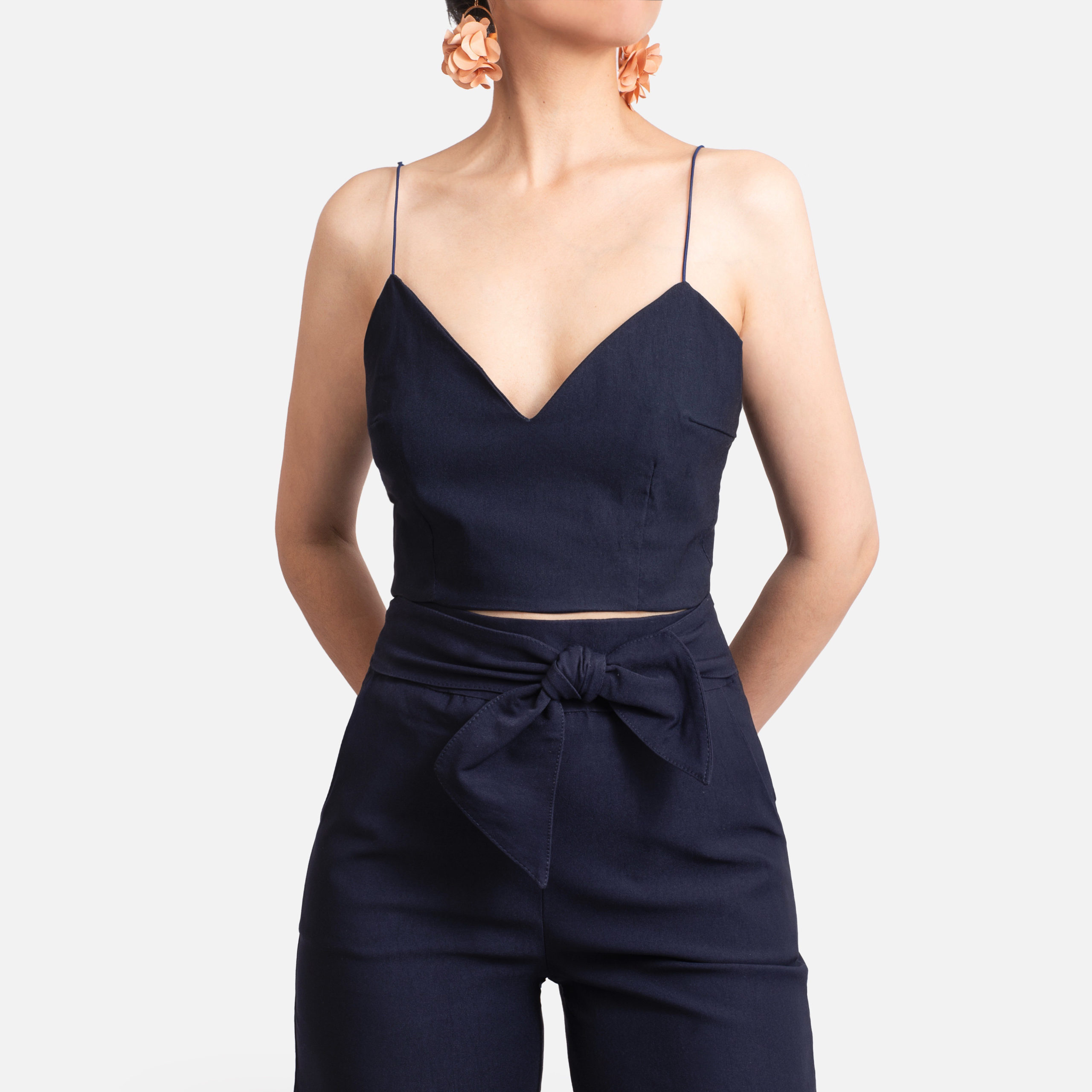 Conjunto Azul Top Capri y Bozzanova - Imagen 2