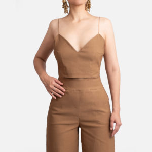 Top Capri Camel