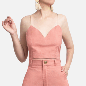 Top Lino Coral (NUEVO)