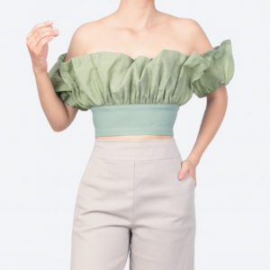 Top Lolla verde nilo