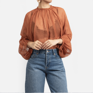 Blusa Nina Ladrillo (NUEVO)