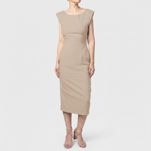 Vestido Lino Grease Beige (NUEVO)