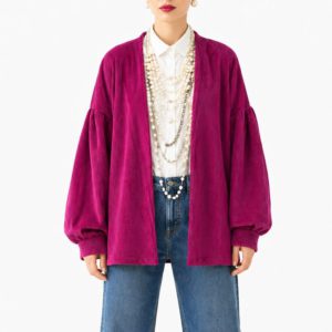 CHAQUETÓN GRETA MAGENTA