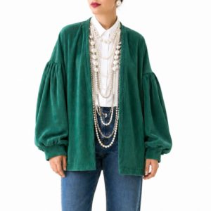 CHAQUETÓN GRETA VERDE