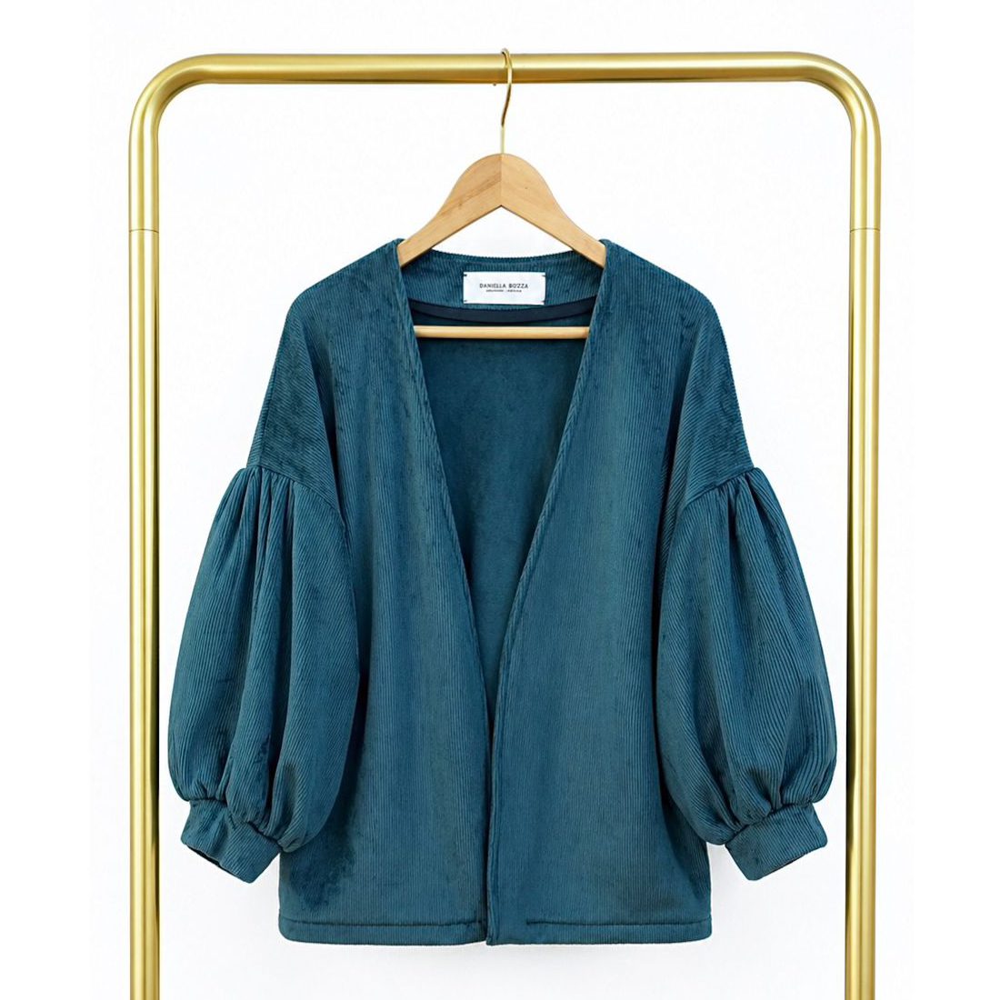 Chaquetón Greta Azul Petróleo