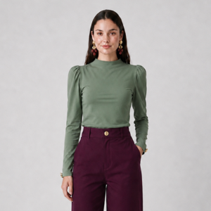 Top Eloísa Verde Nilo NUEVO