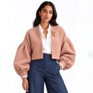 Chaqueta Victoria Damasco - EDICIÓN LIMITADA - NUEVO